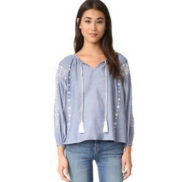 Roberta Roller Rabbit Peasant Top - Picture 1 of 15